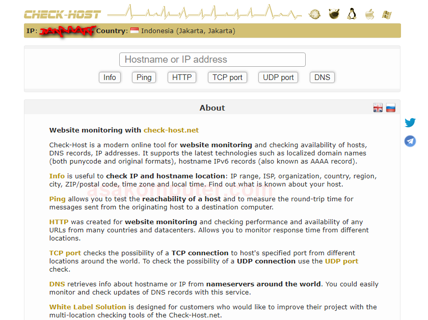 Cara Cek Lokasi Hosting Server Sebuah Website | ASAKOMPUTER